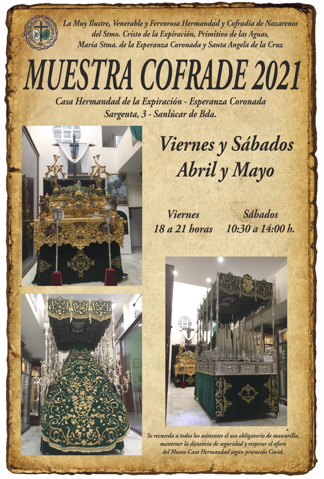 Museo de la Hermandad y horario de Oficinas